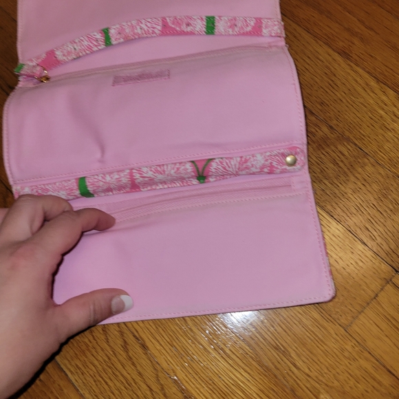 Lilly Pulitzer Pink Travel Jewelry Bag - Picture 4 of 7